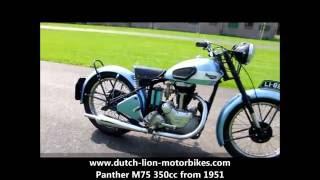 Panther M75 350cc from 1951