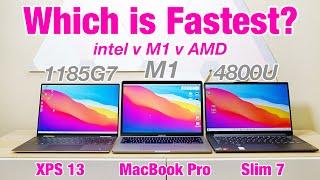 Apple Silicon BenchMarks v 11th Gen Intel v AMD 4800U & Why M1 MacBook Air at $999 Cant be Beat