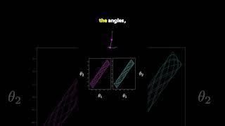 Two Double Pendulums #physics #maths #math #mathematics