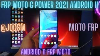 MOTO G POWER 2021 FRP BYPASS NEW METHOD  ANDROID 11 2024 BY JQGSM/Unlock Moto G Power FRP Android 11