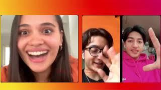 Harris Vriza, Bryan Domani & Aurora Ribero Live Instagram 13-04-2021 Series SOSMED