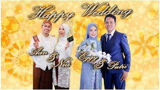 WEDDING PARTY Drh.Eggy  & Putri Nurul S.PD ||  Ihza Anfasa  S.Tr.T & Amnia Kumala A'isyi S.Tr.M