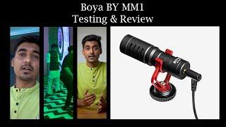 Boya BY MM1 Mic. | Testing & Review | Best budget mic for vlog & youtube videos?