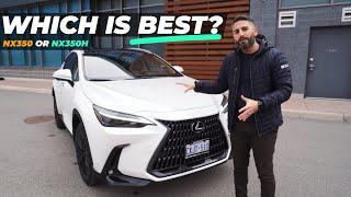 Lexus NX350H or NX350? Which SHOULD YOU BUY?