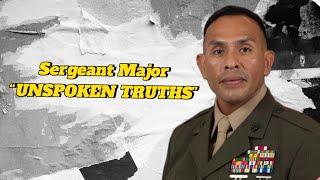 Marine Corps Sergeant Major Talks About Things We Can Do In *ALL RANKS* To Improve The Military