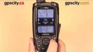 Garmin GPSMAP 64 Series: Page Sequence Menu with GPS City