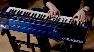 Casio MZ-X500 Arranger Keyboard Performance