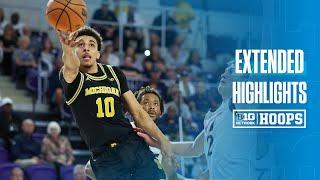 Virginia Tech  vs. Michigan | EXTENDED HIGHLIGHTS | Big Ten Basketball | 11/25/24