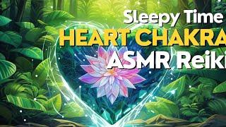 Heart Chakra Healing ASMR Reiki for Deep Sleep with Inner Child Anchoring Meditation