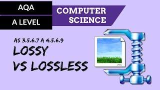 AQA A'Level Lossy vs lossless