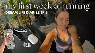 my first week of running (couch to 5k) ⭐️ dream life diaries ep 3