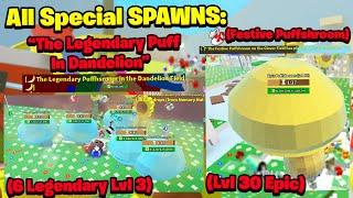 All CRAZY Things Onett SPAWNED In Bee Swarm Simulator's History! (6 legendary puffs & LVL 30 EPIC)