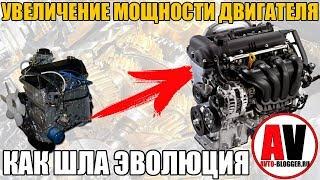 Как увеличивалась мощность - эволюция двигателя? ПРОСТО О СЛОЖНОМ