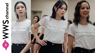 2025ベストオブミス神奈川が本番直前で真剣な表情でレッスン！