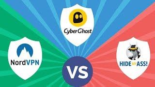 VPN Comparison - NordVPN vs. CyberGhost VPN vs HMA VPN: Which one is better?