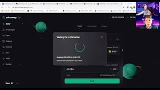 COINSWAP explaining the  yield farming + swapping + staking #PtcPat showing you how to do BSC CSS !!