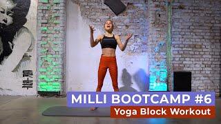 10 Minutes Yoga Block workout