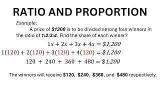 Ratio and Proportion | Exam Reviewer