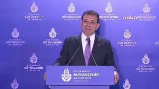 #Canlı | İstanbul Büyükşehir Belediye Başkanı Ekrem İmamoğlu, açıklama yapıyor | 03.08.2024