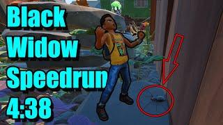 World Record Black Widow Speedrun in 4:38 || Grounded ||