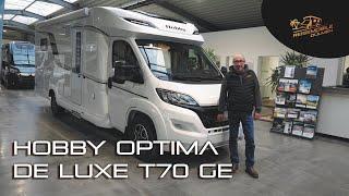 Hobby Optima De Luxe T 70 GE 2024 // 180PS // 9G Wandler // Feinstes Wohnmobil // Einzelbetten