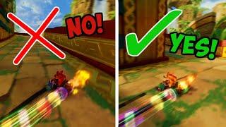 DO THESE In Papu's Pyramid Spiral with ALL DRIVING STYLE (Crash Team Racing Nitro Fueled Tips #35)