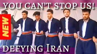 Iran’s no-dancing policy not gonna stop our Kurdish Dance performance!