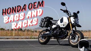 Honda 2025 Grom OEM Racks with a High Mount Exhaust! | 2023 Grom Build Part 31