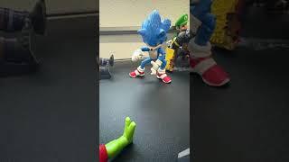 Stop motion sonic vs villains #stopmotion #sonic