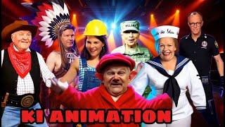 Zwerg Olaf & Village People - YMCA | German politicians video