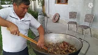 Туй кабоб ( кебаб ) Самарканд от Талат ошпаз !  на 50 человек.Tuy kabob ( kebab )Samarkand.