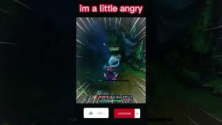 I CAN GET ANGRY SOMETIMES! #shorts #tiktok #fyp #leagueoflegends #funnyvideo #gragas #win #android