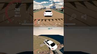 JUMPING CLS 63 AMG OVER THE SEA Car Parking Multiplayer #carparking #shorts #jump #cls #mercedes