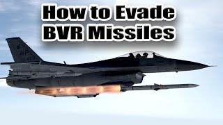 How to Defeat Air to Air Radar Missiles by WEAVING | Falcon BMS 4.37 #Tutorial