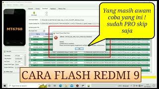 CARA FLASH REDMI 9 !! ERROR DI TENGAH JALAN ...