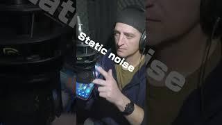 Do you get this static noise in your recordings?
