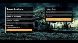 Bootstrap Login and Registration Form Code - Create Login and Registration Form in Bootstrap Code