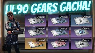 LV90 GEARS GACHA WITH 20,000 SHARDS LUCKIEST 1ST ROLL EVER!!!