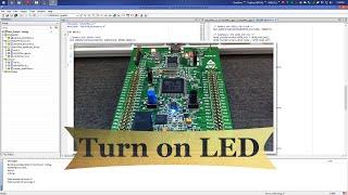 STM32F4 Tutorial : How to turn on LED on STM32F4-Discovery board using IAR IDE