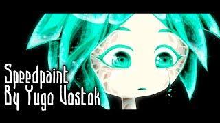 Phosphophyllite (Land of the Lustrous) // SpeedPaint by Yugo Vostok