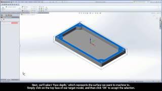 SolidCAM Jumpstart - Create a Face milling operation