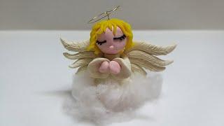 Ангелочек из пластилина, полимерной глины или мастики (Modelling Clay Angel)