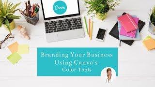 Canva Tips & Tricks: How to Choose Brand Colors Using Canva's Color Tools