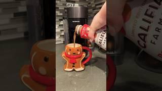 Peppermint Mocha Season ️️ #shorts #coffee #nespresso #peppermintmocha