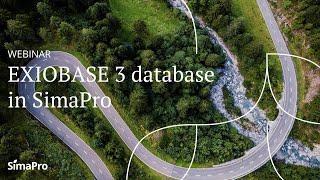 Webinar | EXIOBASE 3 in SimaPro