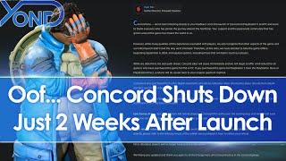 Sony/PlayStation shut down Concord just 2 weeks after launch, will issue mass refunds...