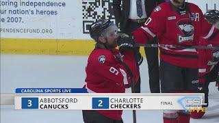 Charlotte Checkers season ends with Game 6 loss to Canucks