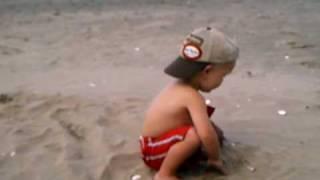 Cody on Orewa Beach