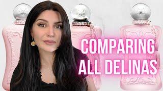 PARFUMS DE MARLY DELINA VS. DELINA LA ROSEE VS. DELINA EXCLUSIF...WHICH TO BUY?