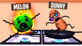 Finding SECRET Foods In SECRET STAYCATION (ROBLOX)